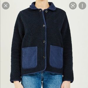 Sherpa Work Jacket - Navy